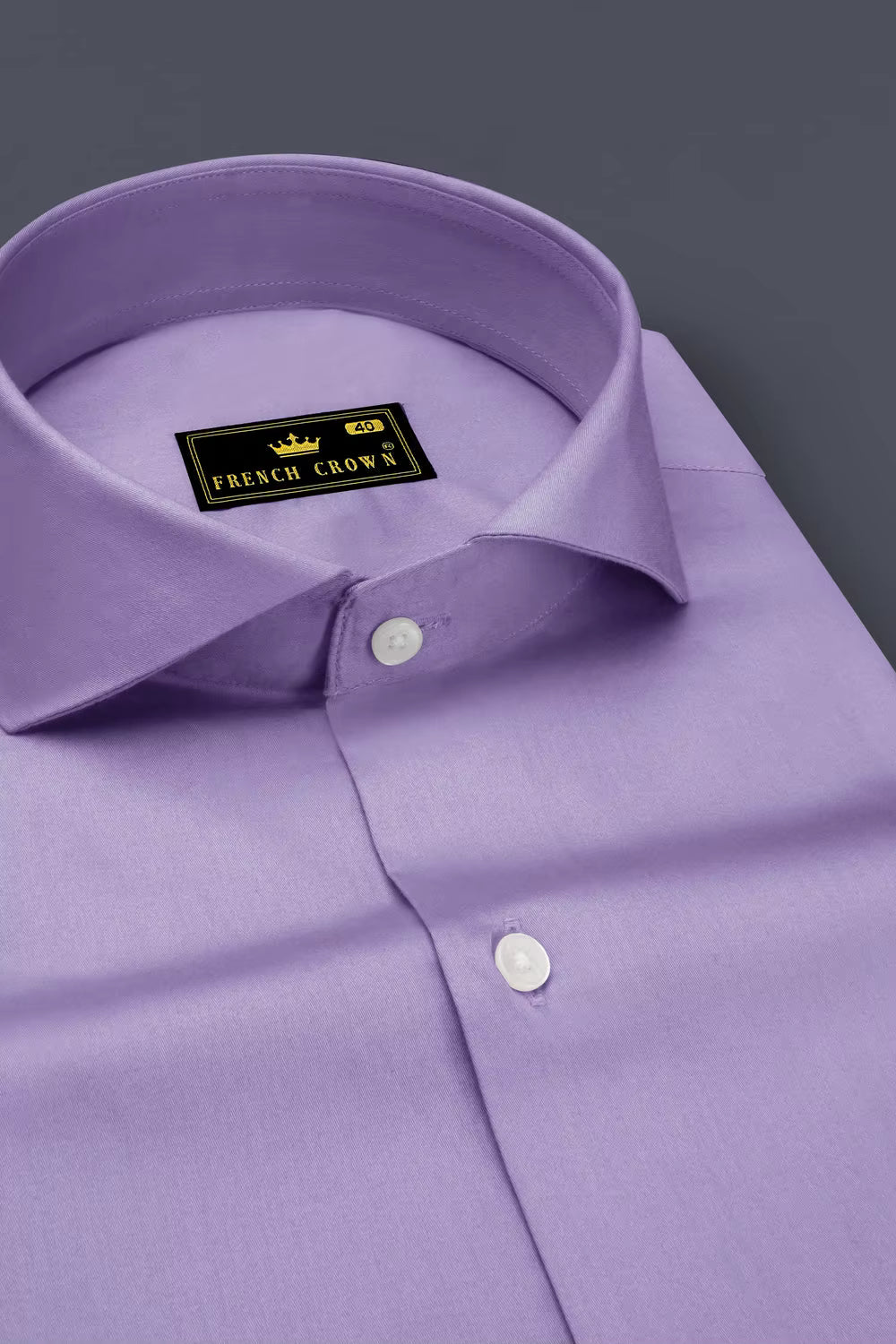 Chemise Sur Mesure – Coton Mercerisé & Boutons Nacre