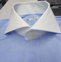 Chemise Sur Mesure – Coton Mercerisé & Boutons Nacre
