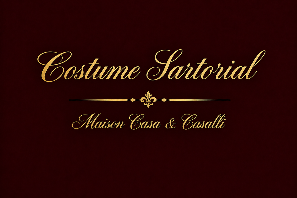 Costume Sartorial – Maison Casa & Casalli