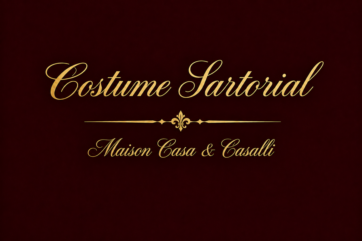 Costume Sartorial – Maison Casa & Casalli