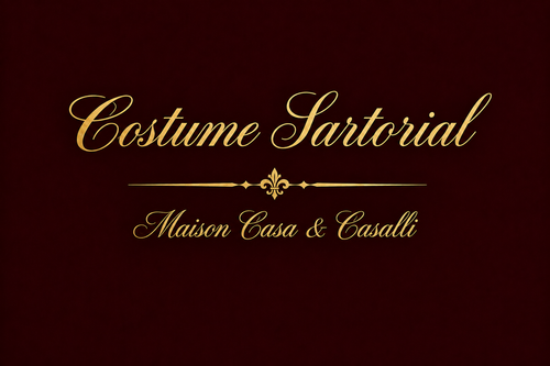 Costume Sartorial – Maison Casa & Casalli