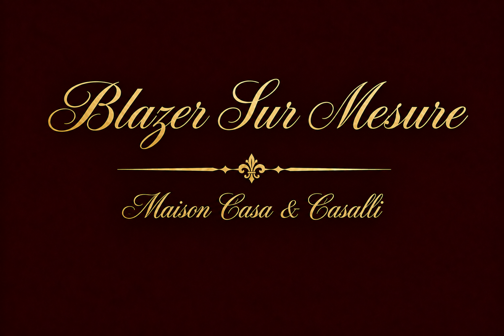 Blazer Sur Mesure – Maison Casa & Casalli
