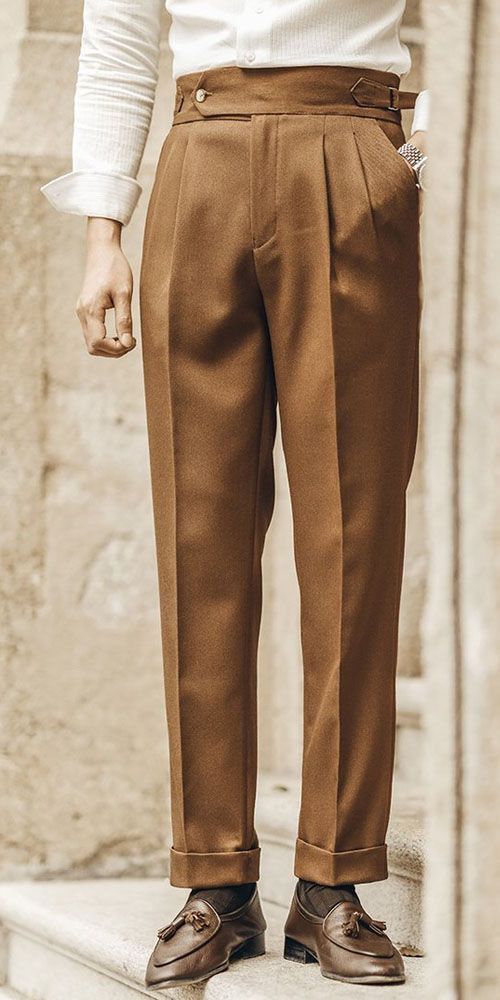Pantalon sur mesure gris anthracite coupe ajustée – casa&cavalii