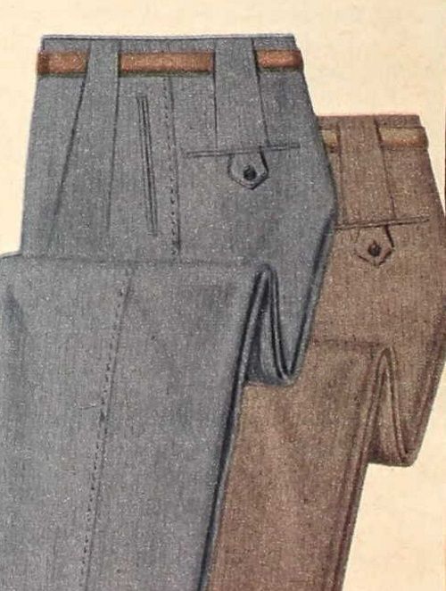 Pantalon gris à pinces taille haute avec ceinture – casa&cavalii