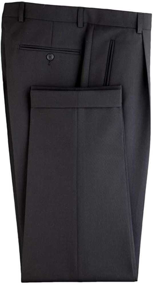 Pantalon camel à pinces porté avec loafers – casa&cavalii